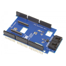 Dual I2C Shield for Arduino Due with Modular Communications Interface